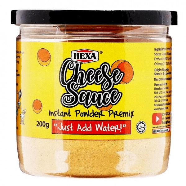 HEXA Cheese Sauce Powder (Original) + Cheese Sauce Powder (Jalapeno
