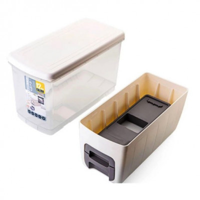 Muji Japanese Hygienic Rice Dispenser Storage Kitchen Storage Box | PGMall
