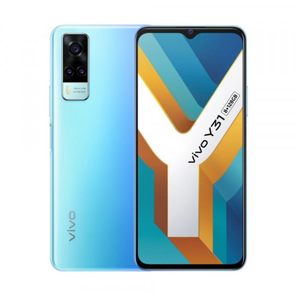 Vivo Y31 (8GB RAM+128GB ROM) | 48MP Camera l 5000mAh Battery | 18W Fast ...