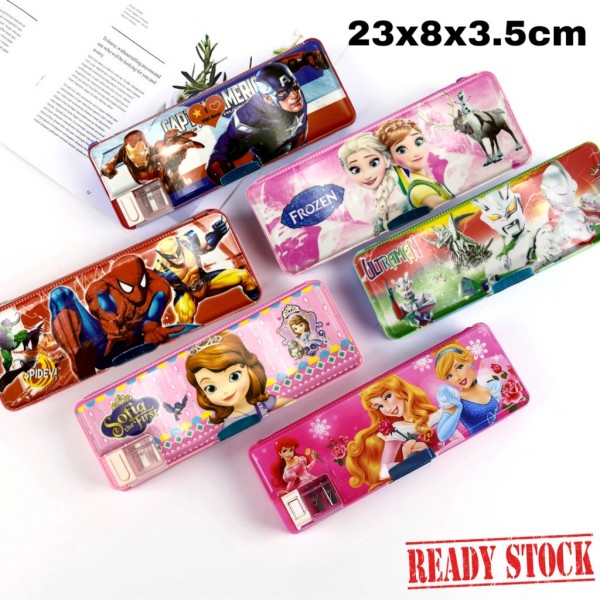 Cartoon Pencil Case For Student and Kids Pencil Case Double