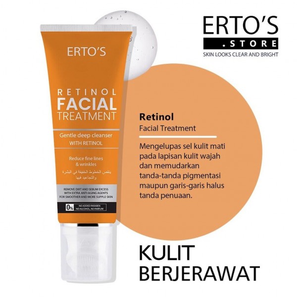 Ertos Astaxanthine Facial Treatment Retinol / Acne Skin Black PGMall