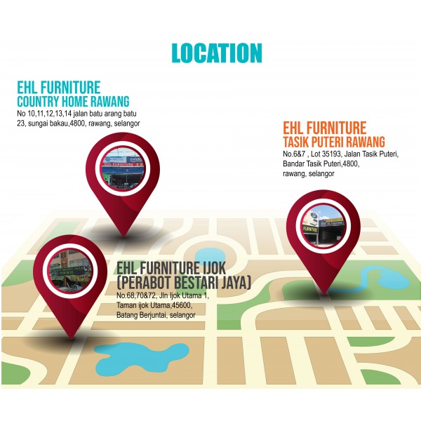 EHL EXPRESS Bedroom Set BRS0054 Black PGMall