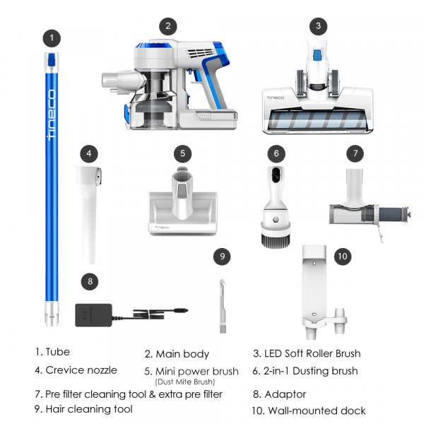 [2 Years Warranty] Tineco A10 Hero Cordless Stick Handheld Vacuum