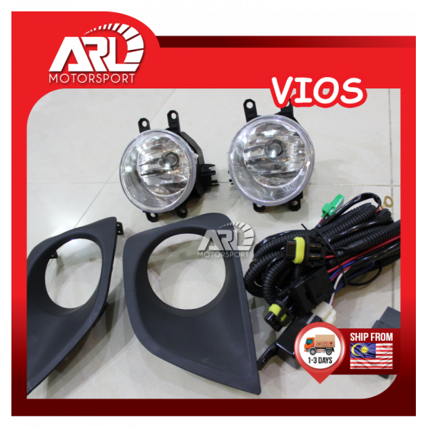 Toyota Vios Fog Lamp Replace Complete Set For Vios NCP150 (20132018