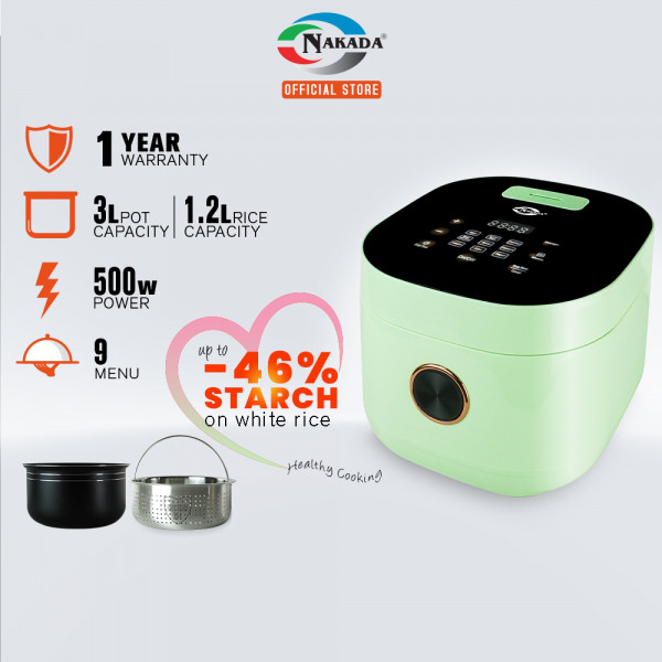 Nakada Desugar Smart Rice Cooker NKD1010 Mint Green PGMall