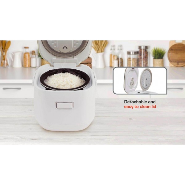 Tefal Rice Cooker Mini Spherical RK6011 (0.5L) White PGMall