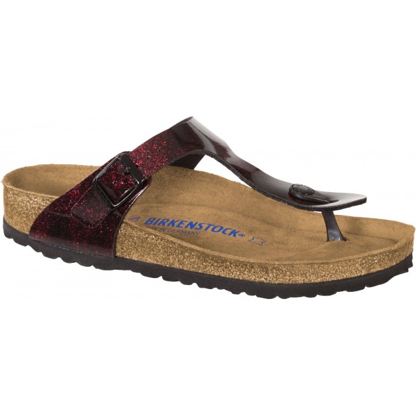Birkenstock Gizeh Soft Footbed 1011152 Milky Way Red Red 39 PGMall