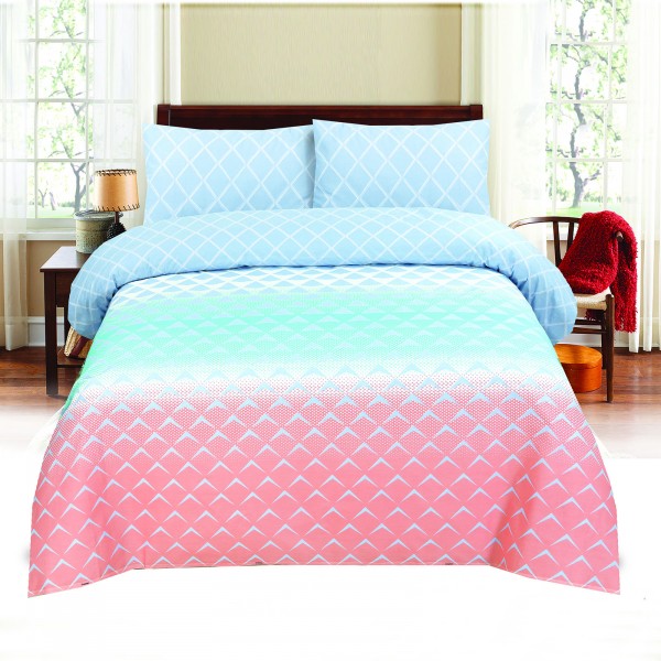 Branded Single Bedsheet with Bolster cover 3 in 1 set HL 017697 PGMall