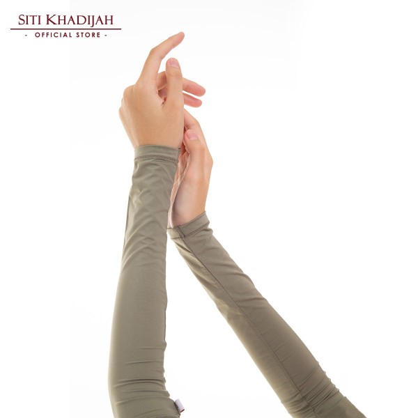 Siti Khadijah Arm Sleeve in Ash Green Green M PGMall