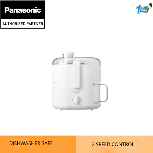 Panasonic Compact Juicer 0.6L MJCS100WSK (Fruit Juicer Pengisar