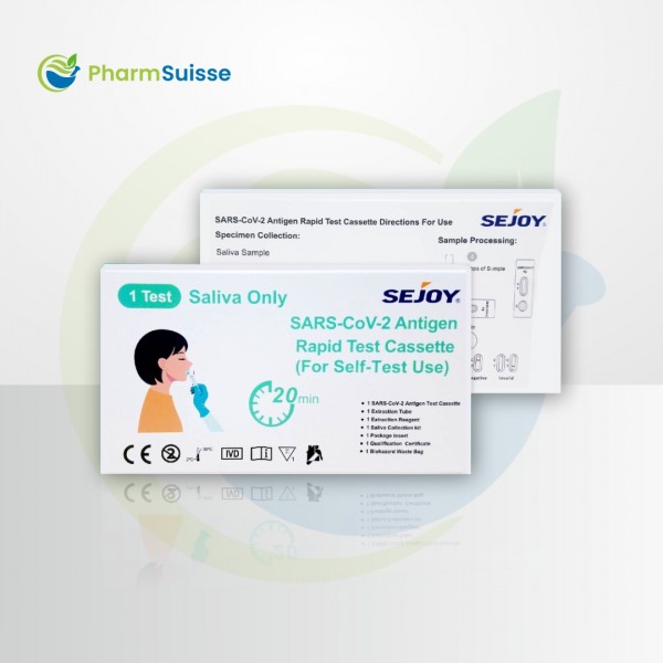 COVID19 ANTIGEN RAPID TEST KIT RAYCUS ( SALIVA, LOLLIPOP DESIGN