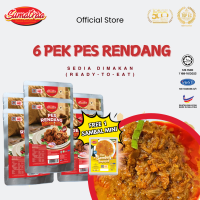 [Ready-To-Eat] Combo 6 Sumatraa Pes Rendang Travel Friendly Cooking Seasoning Rempah