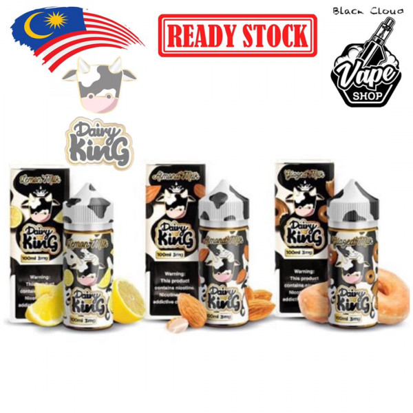 DAIRY KING 100ML ALMOND MILK / GLAZED MILK / LEMON MILK LEMON MILK 0.