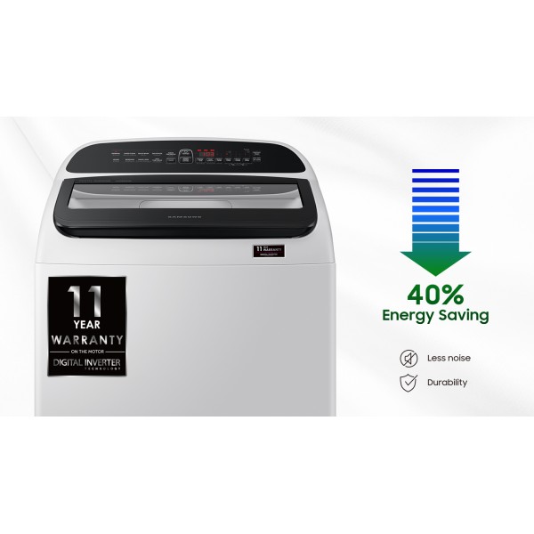 Samsung 13kg Top Load Washing Machine with Deep Softener WA13R5260BG/FQ