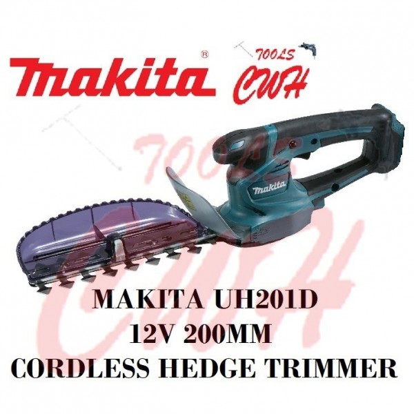 MAKITA UH201DWAX 200mm 12V Cordless Hedge Trimmer SHEAR SHRUBBER GRASS