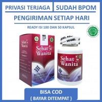 Sehat Wanita isi 50 Kapsul dan 100 Kapsul Pengganti Walatra Bersih Wanita Asli Original