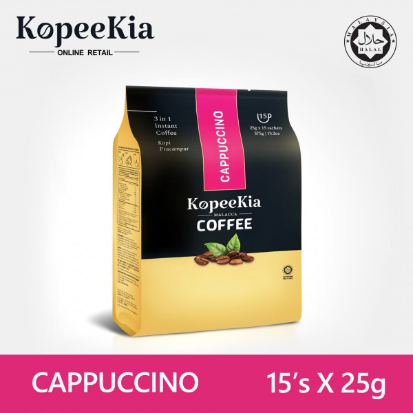KopeeKia CAPPUCCINO 3 in 1 Instant Coffee PGMall