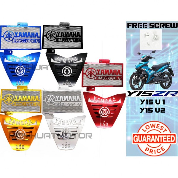 [ READY STOCK ] Y15ZR ALLOY ENGINE COVER COOLANT COVER / YAMAHA Y15ZR ...