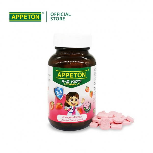 APPETON AZ KID'S Vitamin C 30mg Chewable Tablet for 26 Years Old