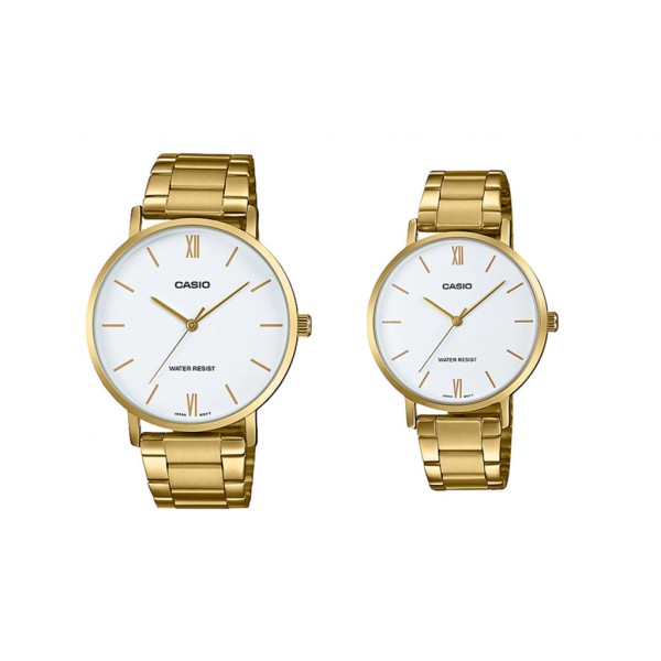 100% Original CASIO) CASIO Couple Watch MTP/LTP-VT01G-7B PGMall