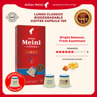 Julius Meinl Lungo Classico Biodegradable 10x5.6g - Coffee Capsule