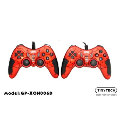 Tiny Tech Controller Official Tinytech GP-XON006 Double Shock PC USB Connection PC ...