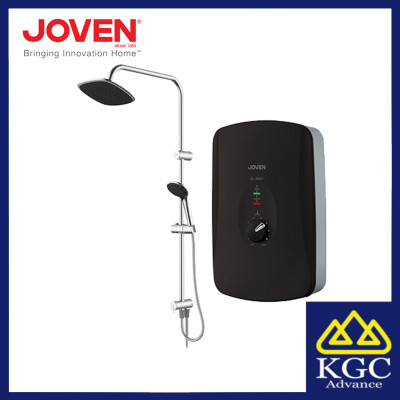 Joven DC Inverter Turbo Pump Water Heater with Rain Shower - White/Dark  Silver/Dark Grey SC33IP SC33ip RS DARK GREY WITHOUT RAIN SHOWER | PGMall