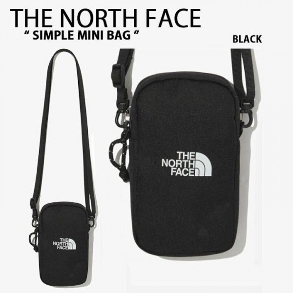★THE NORTH FACE★ White Label Padded Crossbody Mini BLACK The North Face White Label Simple Mini Bag Black Crossbody