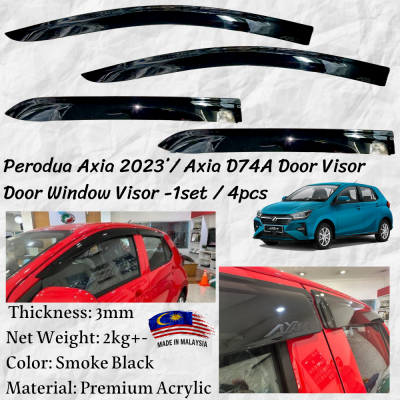 Perodua axia store door visor