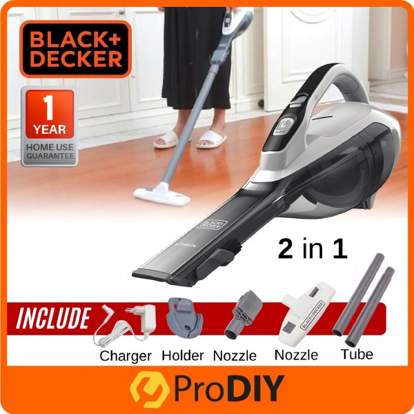 BLACK & DECKER DVA315JF Cordless Lithium Ion Hand Vacuum Standard Set
