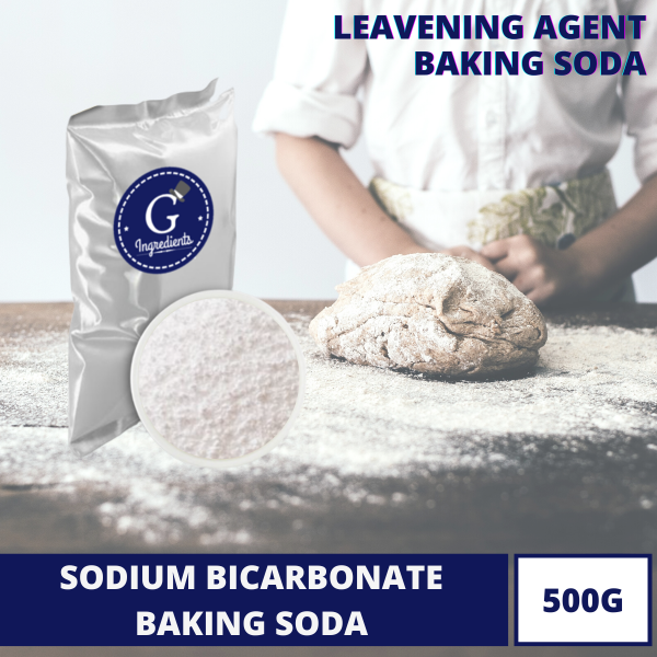 [UKMADE] Sodium Bicarbonate (Baking Soda) 500grams [Leavening agent