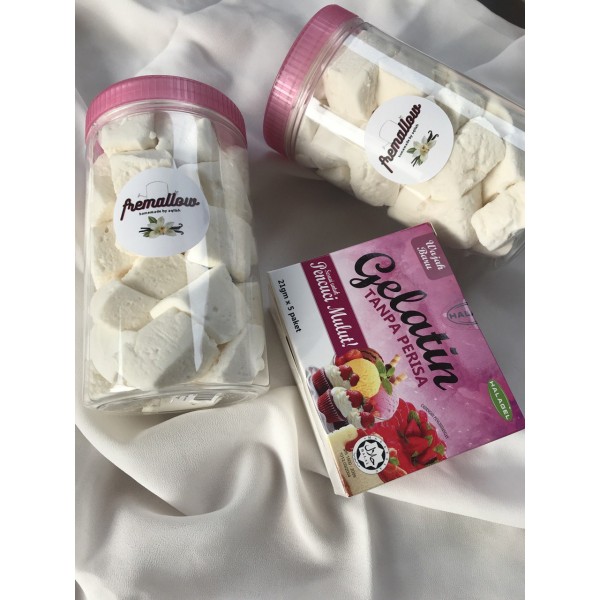 Marshmallow Homemade Halal Vanilla Flavour made by muslim White PGMall