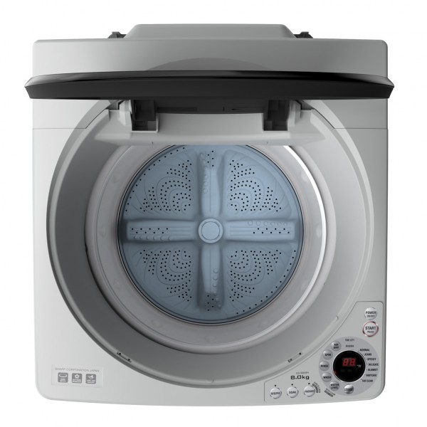 Sharp Washing Machine (8KG) Fully Auto Top Load Washer No Hole Washing