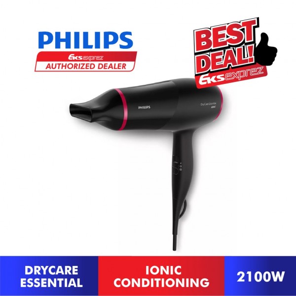 PHILIPS Drycare Essential Energy Efficient Hairdryer BHD029/03