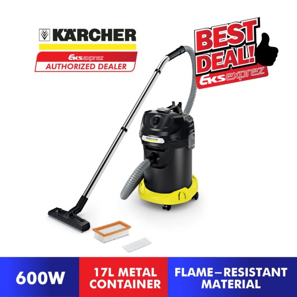 Karcher Ash Vacuum AD 4 Premium Bagless Dry Vacuum Cleaner PGMall