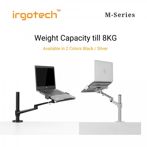 IRGOTECH MSeries Single Arm Laptop Stand for Laptop 10"17" with
