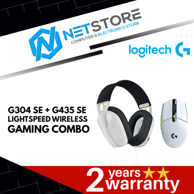 LOGITECH G304 SE + G435 SE LIGHTSPEED WIRELESS GAMING COMBO - 981 ...