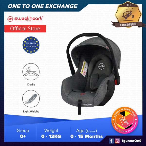 Sweet Heart Paris CS375 Group 0+ Baby Car Seat Assurance Infant Toddler