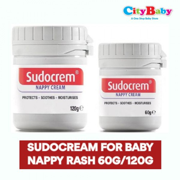 SUDOCREAM / SUDOCREAM FOR BABY NAPPY RASH 60g / 120g 120g PGMall