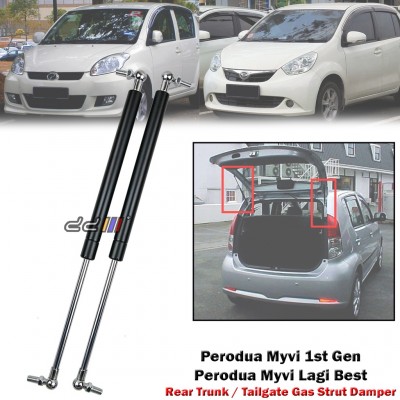 Pair Of Rear Door/Tailgate Gas Struts For Toyota Hiace Van 1989-2004 (LH/RZH103/113)