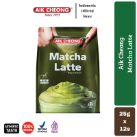  Aik Cheong Matcha Green Tea Latte Nippon Natural with High Quality Matcha Kesegaran Aroma Matcha Ala Jepang One Pack - 300 gr