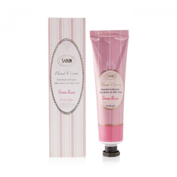 Sabon Hand Cream Green Rose (Tube) 50ml/1.66oz 50ml/1.66oz PGMall