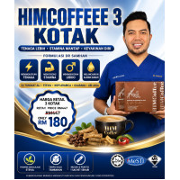(3box)PILIHAN LELAKI MODEN – HIM COFFEE DR SAMHAN