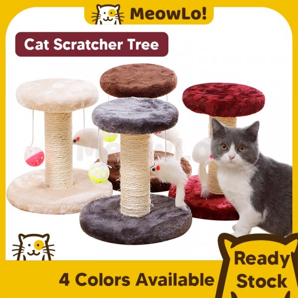 MeowLo Cat Scratcher Poles Tree Cat Toy Cat Scratch Cat Tree Scratcher ...