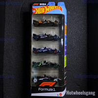 Hot Wheels F1 5 Pack Formula 1 5 pack Collection Hotwheels Redbull F1 Circuit Car 2025 F1 5pack Hotw