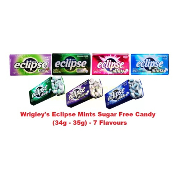 [HALAL] Wrigley's Eclipse Mints Sugarfree Candy (34g 35g) 7