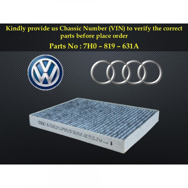 Audi Q7 / Volkswagen Touareg / Porsche Cayenne Aircond Filter