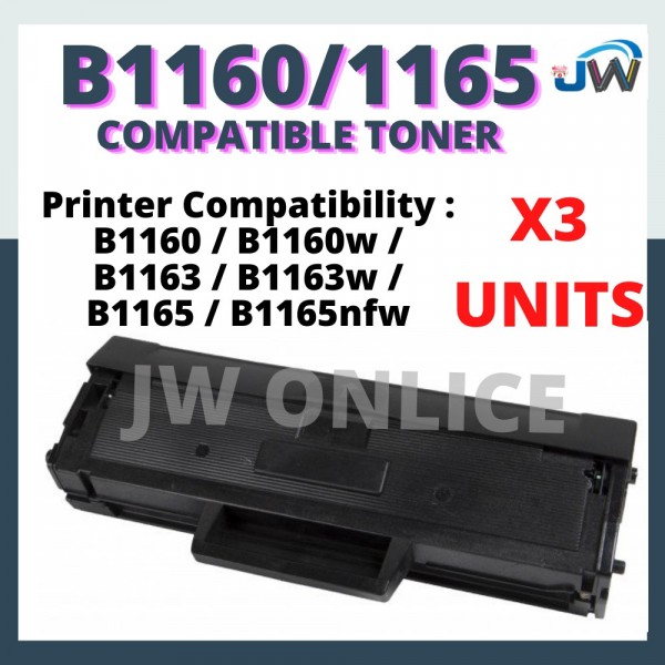 Original Dell B1160/1160w/1165nfw Standard Capacity Black Toner - Kit