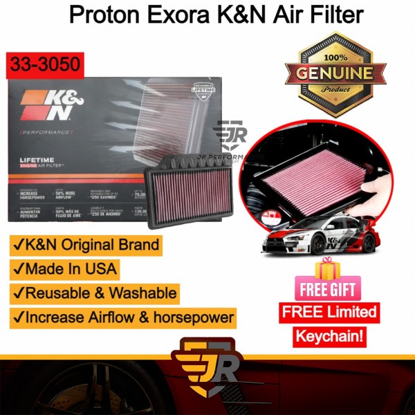 Malaysia K&N Air Filter For PROTON EXORA PREVE SUPRIMA TURBO 1.5L