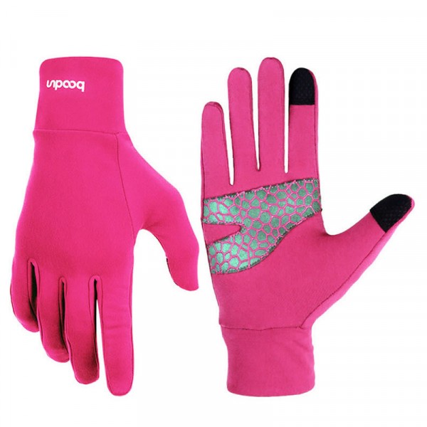 BOODUN Winter Touchscreen Windproof Ski Gloves Men Women Running